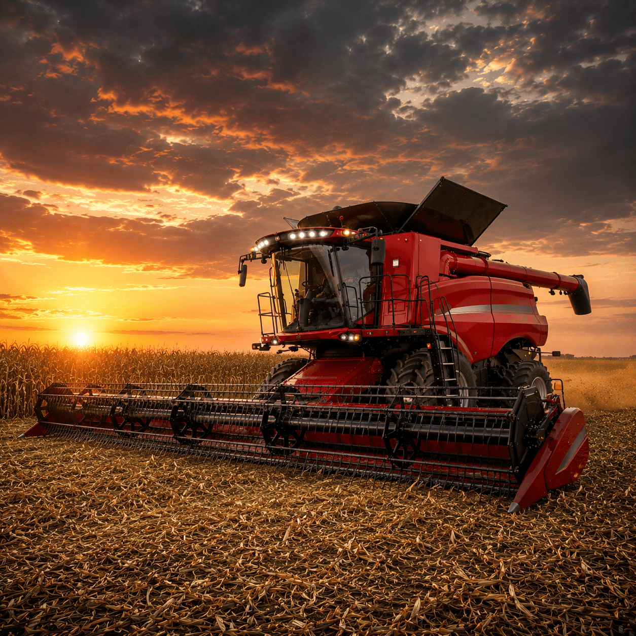 Cosechadora Case IH 8250 — 35 ft